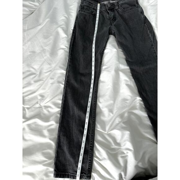 Levi's 511 Jeans Men's 28 x 32 Black Straight Leg - Picture 11 of 12